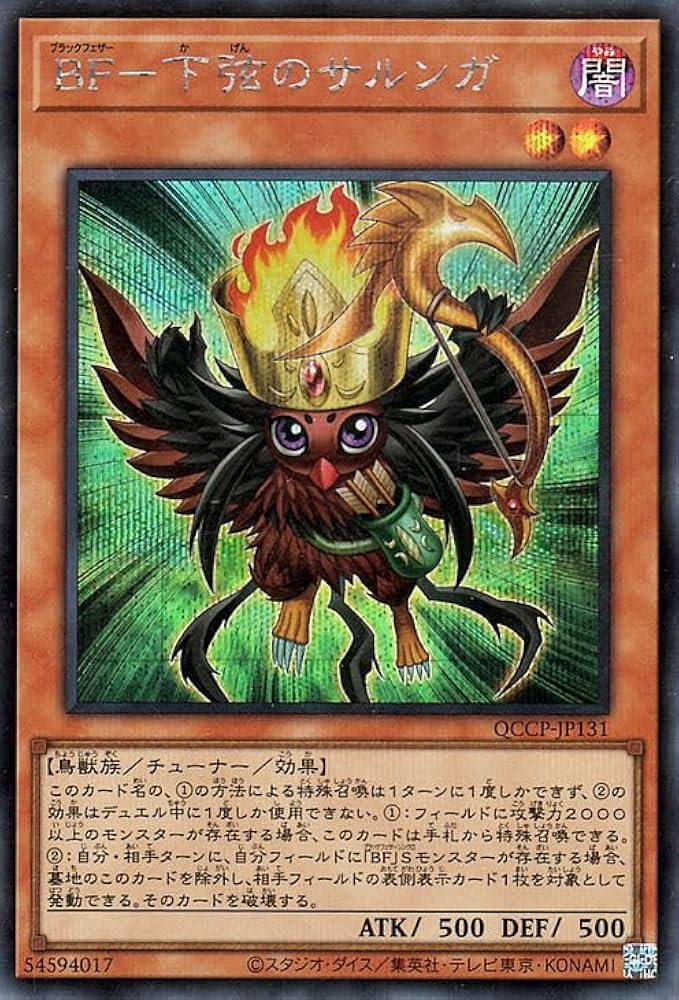 レア 安貞桓 アン・ジョンファン トリプルジャージーカード パッチ部 10枚限定 Amazon.co.jp: 遊戯王カード BF－下弦のサルンガ(シークレット